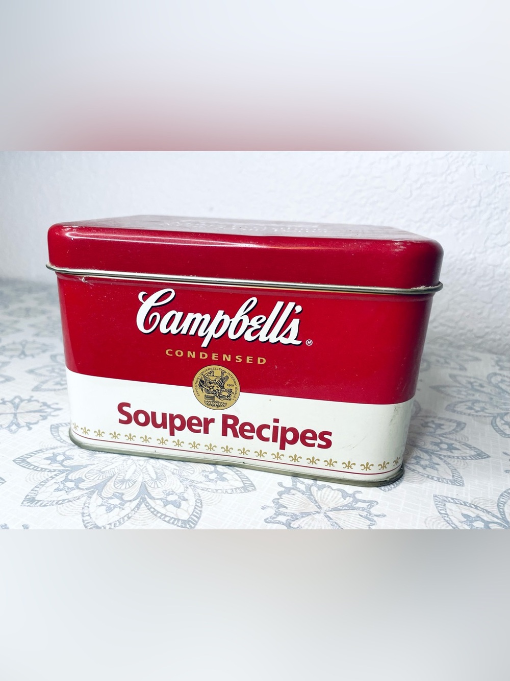 Vintage Campbell's Soup Tin Recipe Box